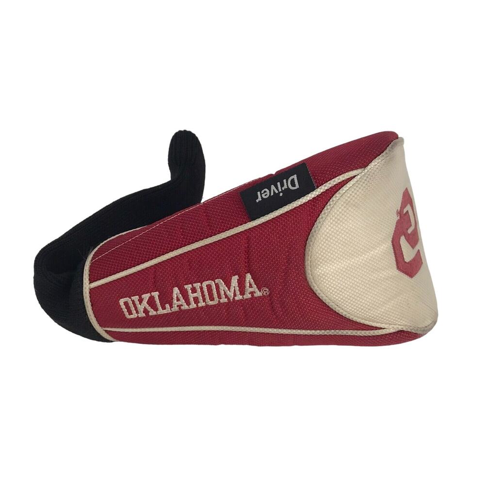 Driver Golf Club Cover Oklahoma University Emblem Team Effort
